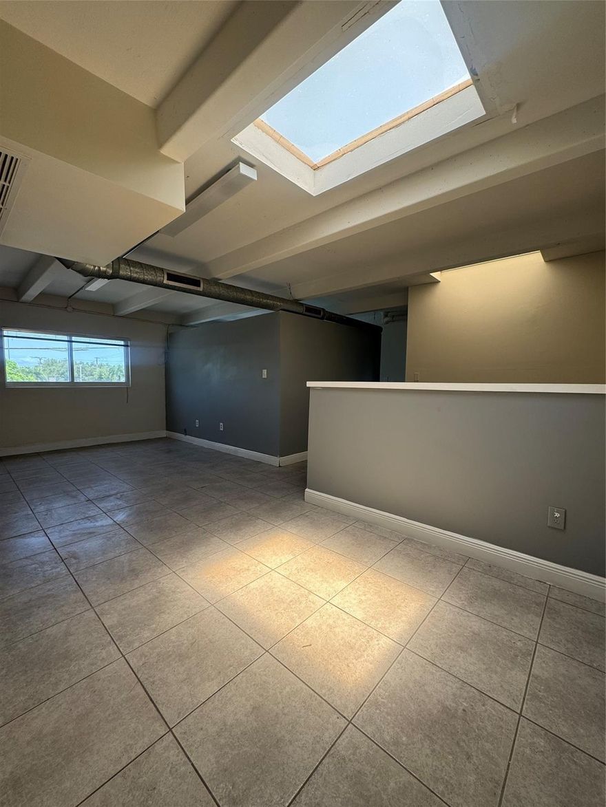 In Downtown Hollywood, Prime 2nd Floor Space with Rooftop access included.
Tiled Throughout, 2 bathrooms w/shower, Impact Windows. 
Corner of Monroe St & Dixie Hwy = Maximum Visibility! 
Located on a busy intersection with heavy vehicle traffic, this second-floor commercial space offers unbeatable exposure and branding potential. Whether you're launching or expanding your business, this property offers the visibility, style, and flexibility your business needs.