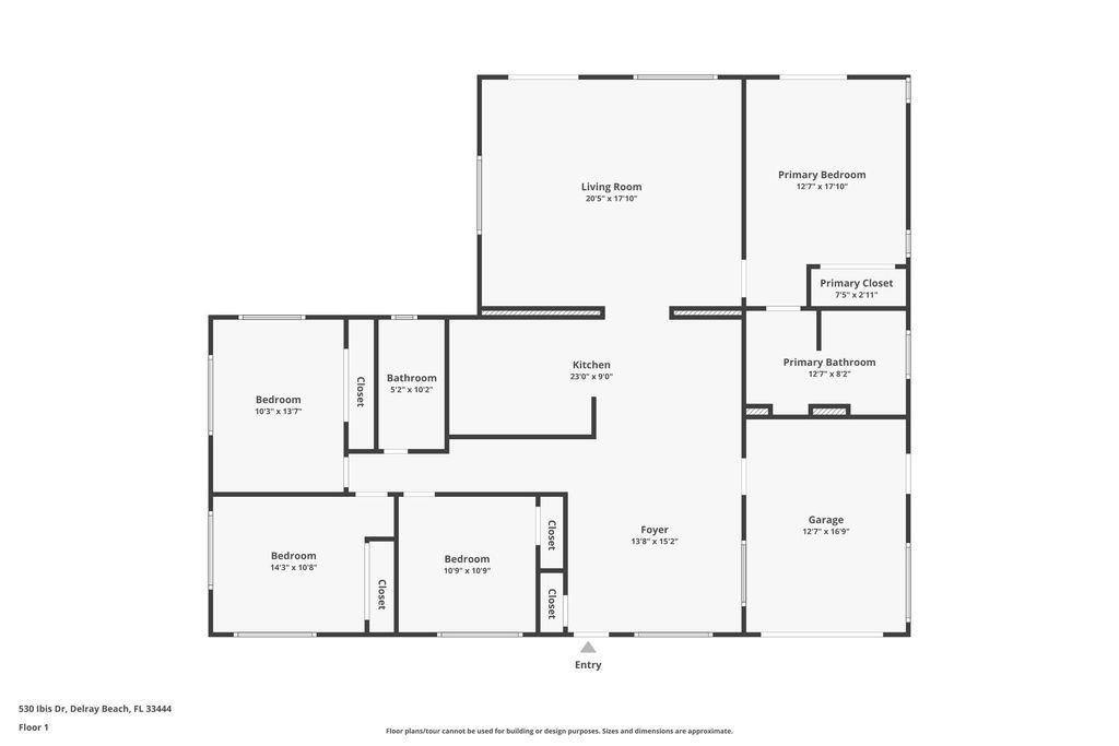 Photo of 530 Ibis Drive, Delray Beach, FL 33444 (MLS # R10993605)