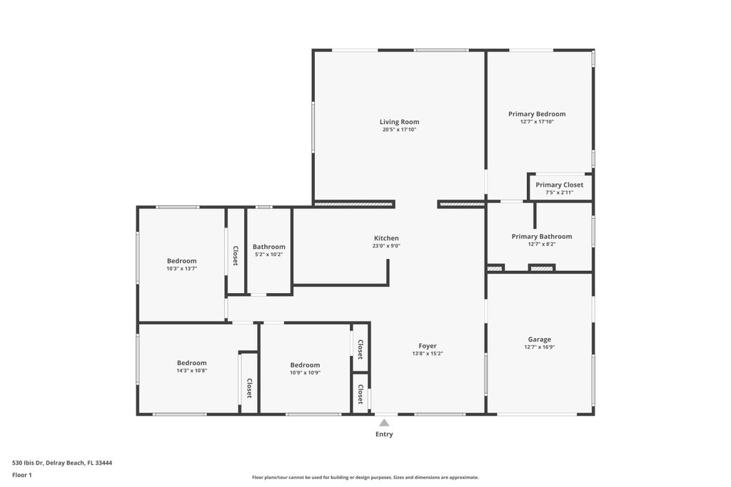 Photo of 530 Ibis Drive, Delray Beach, FL 33444 (MLS # R10993605)