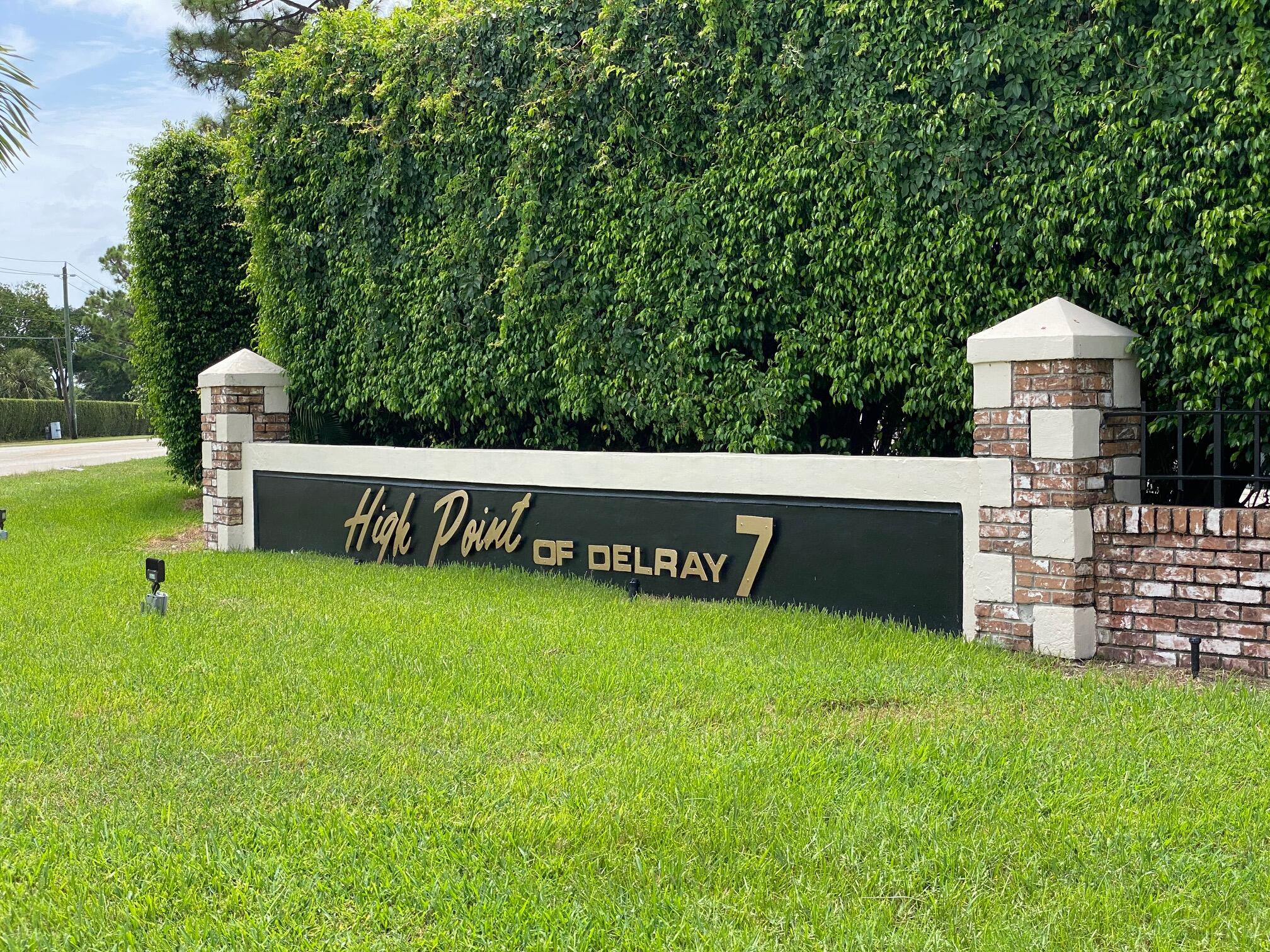 HIGH POINT OF DELRAY - Residential