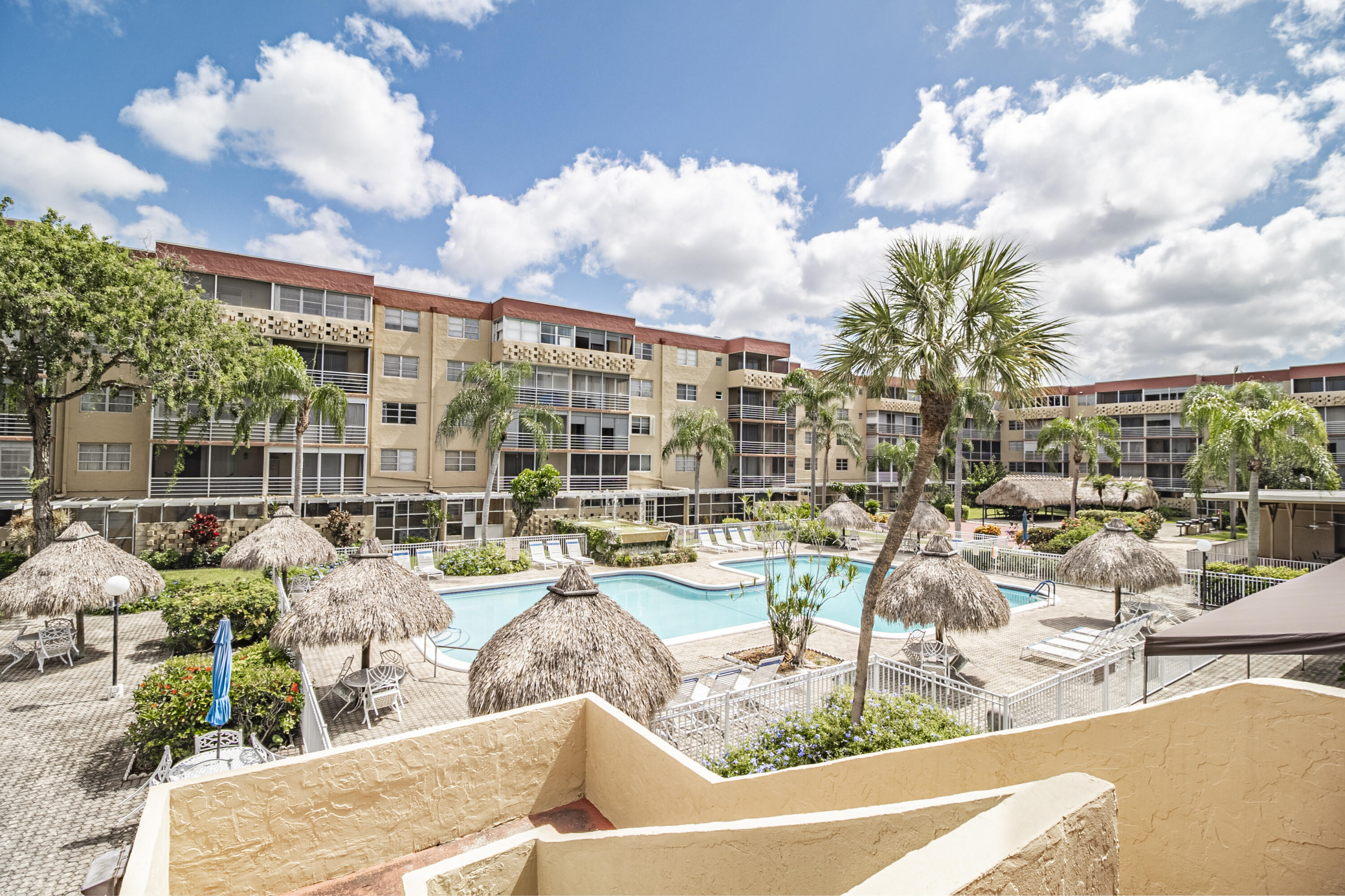 Discover this investor friendly 1 bed, 1 bath condo in Polynesian Gardens, one of Plantation's most sought after communities, just minutes from Broward Mall, Broward College and Nova Southeastern University. With full reserves, a passed 40 year recertification, and no pending special assessments, this association is solid and well funded. Enjoy resort style amenities including a heated pool, tennis courts, brand new state-of-the-art fitness center and equipment, clubhouse with game rooms, BBQ cabanas, billiards and vehicle wash area. This corner unit, located closest to the elevators, laundry rooms and trash chute for maximum convenience. Investors: rent from day one, immediate leasing permitted! Security patrolled neighborhood, great location, stellar HOA!