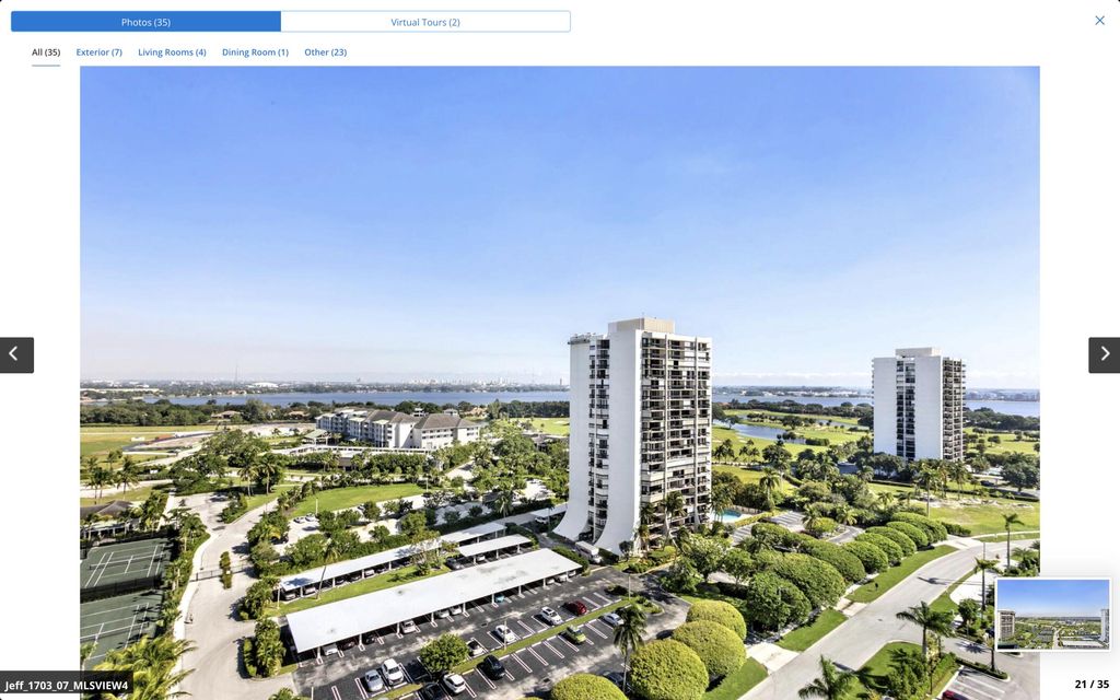 Photo of 2425 Presidential Way #1703, West Palm Beach, FL 33401 (MLS # B26009108)