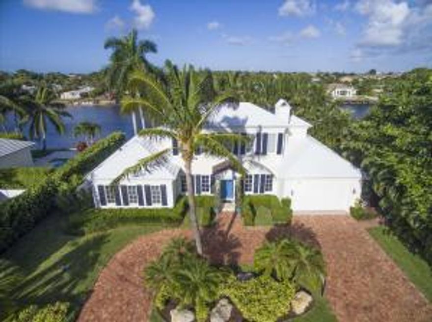 LocationPalm Way, Gulf Stream, Florida.  Prized for its Old Florida beauty and exceptional quality of life, Gulf Stream is a peaceful oceanfront hamlet in the heart of South Florida's Gold Coast, just north of Delray Beach.PropertyDirectly fronting west on the Intracoastal Waterway and also looking east over Polo Cove, this custom-built Georgian-inspired estate gives water views from every room in its rare tropical island-like setting on a cul-de-sac between the private Gulf Stream Golf Club and The Little Club.  *****SEE SUPPLEMENT FOR ADDITIONAL COMMENTS****The information herein is deemed reliable and subject to errors, omissions or changes without notice.  The information has been derived from architectural plans or county records.