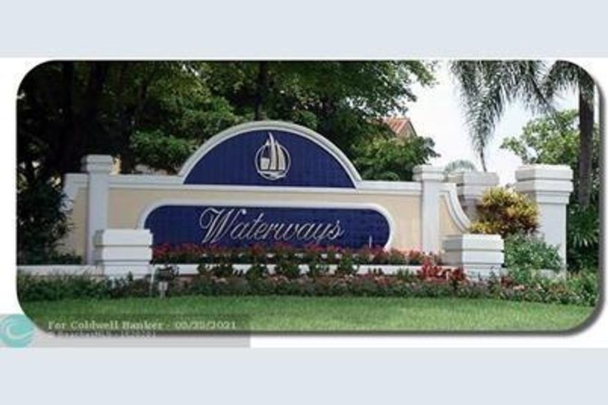 24 Hour manned security guard gate at the entrance. Amazing community of well kept homes. 2 pools, basketball and tennis courts. Cable TV, Internet & garbage removal is included. Home has been freshly painted throughout & all new stainless steel appliances are being installed. Granite countertops are also being installed in the next 7-10 days. Newer full size LG washer and dryer are already installed. New laminate flooring in LR and all bedrooms (no carpet). (3) brand new toilets just installed & all new faucets have been replaced throughout. All of the buildings have been recently painted. Garage parking and 2 exterior spaces are available. You'll love coming home to this home!