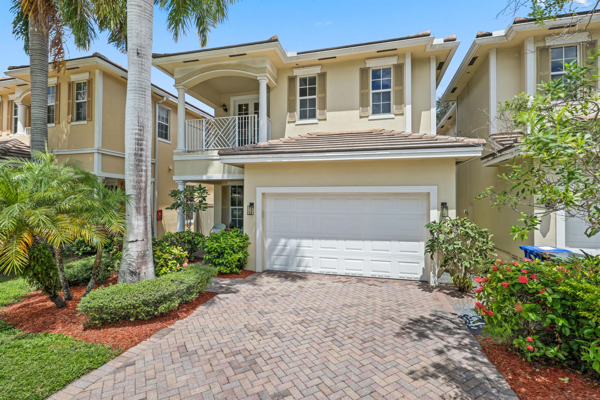 Discover this gorgeous 4-bedroom home featuring a private pool and 2-car garage. The home is beautifully maintained with complete impact windows, a new A/C, and a new water heater. The spacious first floor is bright and airy with a perfect layout for entertaining. The oversized primary bedroom offers ultimate relaxation with a private balcony, large walk-in closet, and spa like bathroom.
