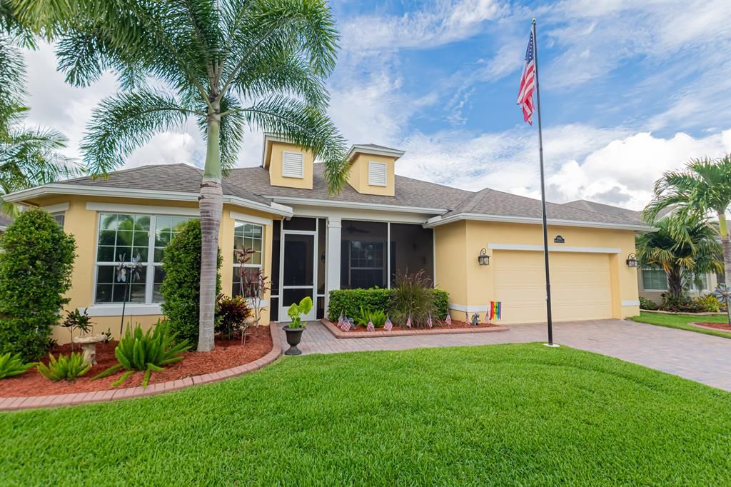 Photo of 10411 SW Waterway Lane Ln, Port Saint Lucie, FL 34987 (MLS # R10812692)