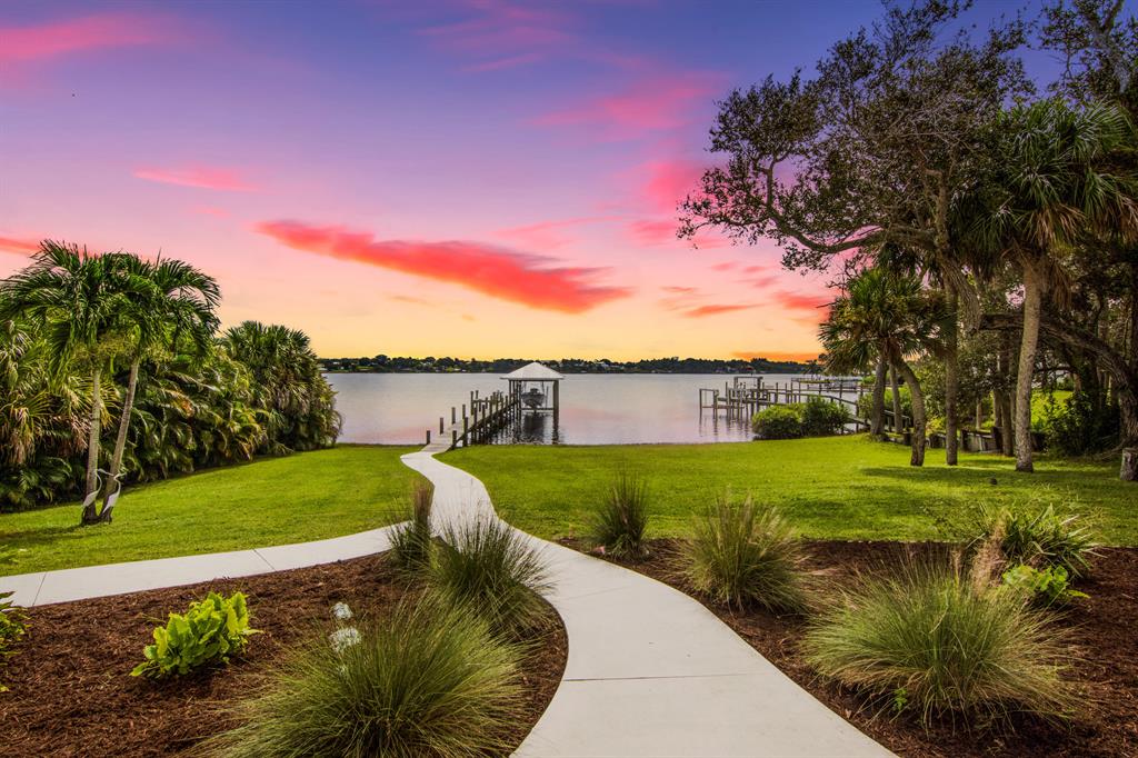 Boater's Paradise inside and out! Gorgeous Home with incredible views of the river! Start your day as you enjoy the beautiful sunrise! Builder's own home. Great open floorplan w/ coffered ceiling. Home Office, 3 Large bedrooms, Master bedroom dream closet. Master bath is 24x12. Private boat dock with lift and roof over boat. Roomsizes approximate and subject to error.