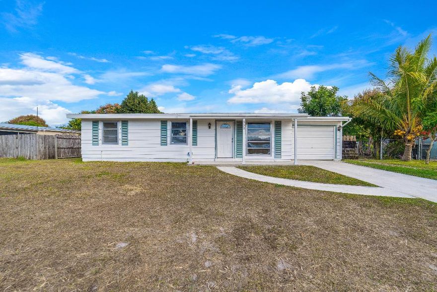 Cash-only investor opportunity! This three-bedroom, two-bath home with a one-car garage is a true value-add renovation project. All plumbing fixtures have been removed, and there are no appliances, allowing investors to design and rebuild to their specifications. The property features terrazzo flooring and a newer HVAC system with a transferable service protection plan through Elite Air. Ideal for a quick renovation and flip or potential rental repositioning. Strong upside potential—don't miss this opportunity.