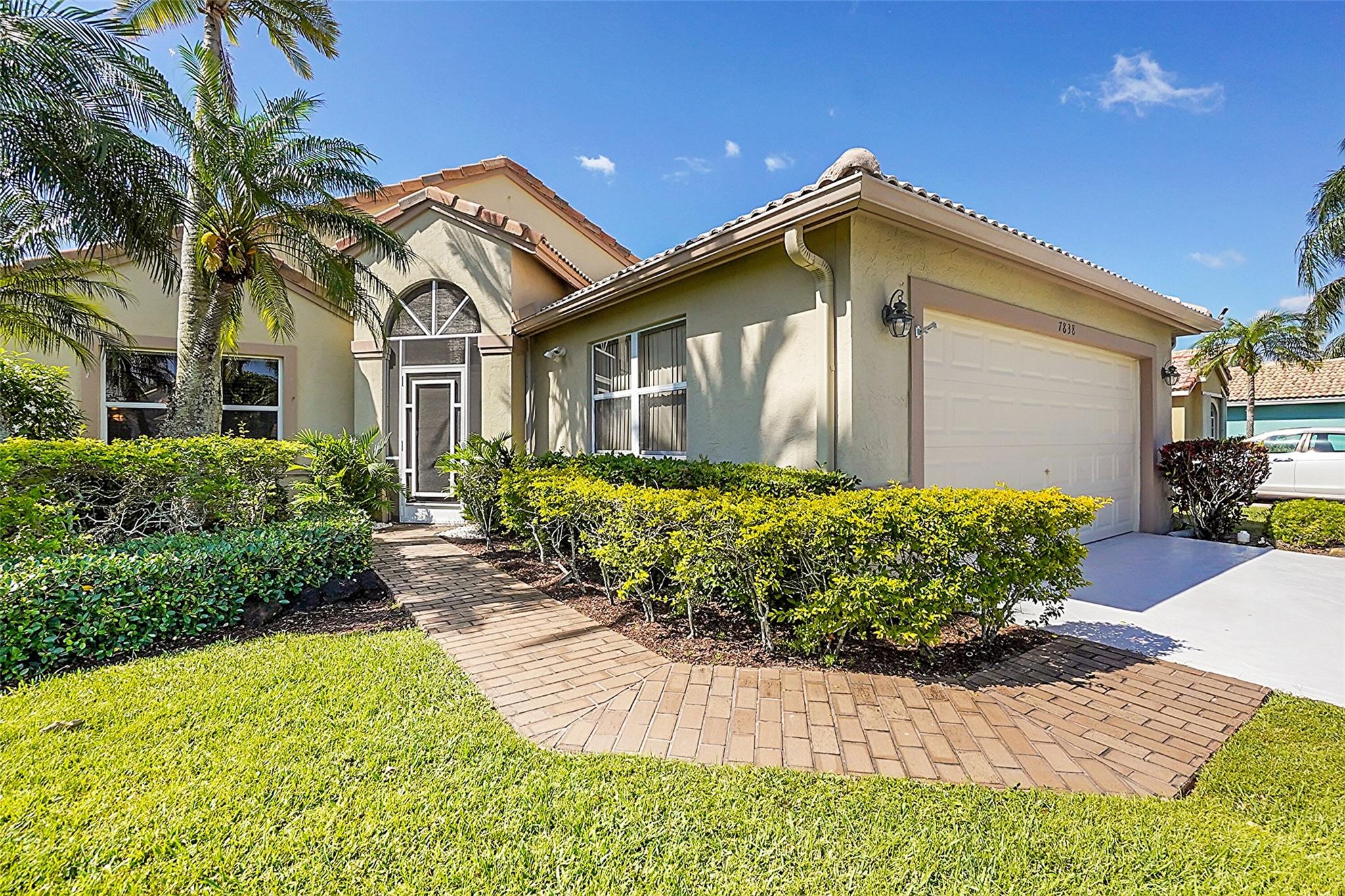 Welcome to your dream oasis in Delray Beach! Luxury living meets tranquility in this prestigious community, close to fine dining, shopping, cultural attractions, pristine beaches, and the enchanting and exciting Atlantic Avenue. The well-constructed home features high ceilings and a great floor plan spanning over 2600 square feet, offering ample room for entertaining and relaxation. The gourmet kitchen boasts granite countertops and plenty of cabinet space. Retreat to the luxury primary suite with a large bathroom. Step outside to your own private paradise, where lush landscaping surrounds you on the covered patio. Welcome home to luxury, comfort, and serenity! Enjoy the Great beaches, Atlantic Avenue, and all the shops and restaurants and come back home to relax and rejuvenate.