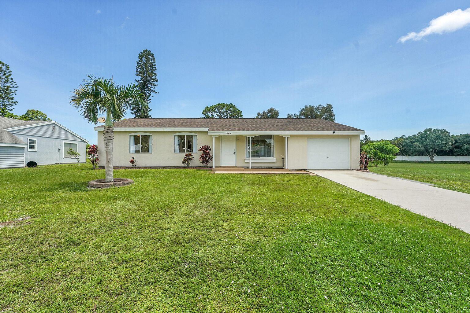 IMMACULATE 3/2/1 HOME WITH A SCREENED PORCH ON A BIG LOT OVERLOOKING MANICURED PRESERVE. ROOF 2019, A/C 3 YRS NEW, WATER HEATER 2 YRS NEW. ALL CERAMIC TILED FLOORS. ALL APPLIANCES INCLUDING WASHER & DRYER.Lawn care included in rent
