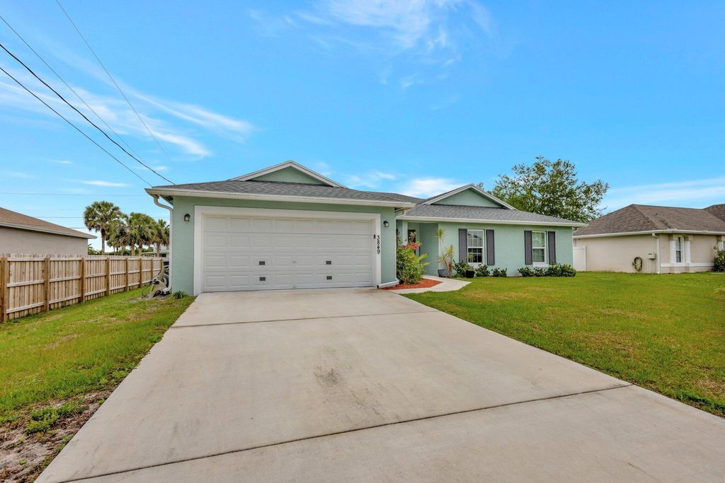 Photo of 3849 SW Laidlow Street, Port Saint Lucie, FL 34953 (MLS # R11079888)