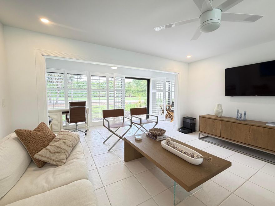 Come and enjoy the best Country Club in North Palm Beach County. Golf, tennis, and restaurant membership are available with transfer fees of $5,350 /or just rent the beautiful condo without any other privileges other than using the Sandpiper pool. $500 application fee for the Quail Ridge application. This beautiful first-floor unit features white tile floors and 2 very comfortable bedrooms with ensuite bathrooms. Remodelled kitchen with all the facilities and completely furnished. Available now un til November 1st, 2026.