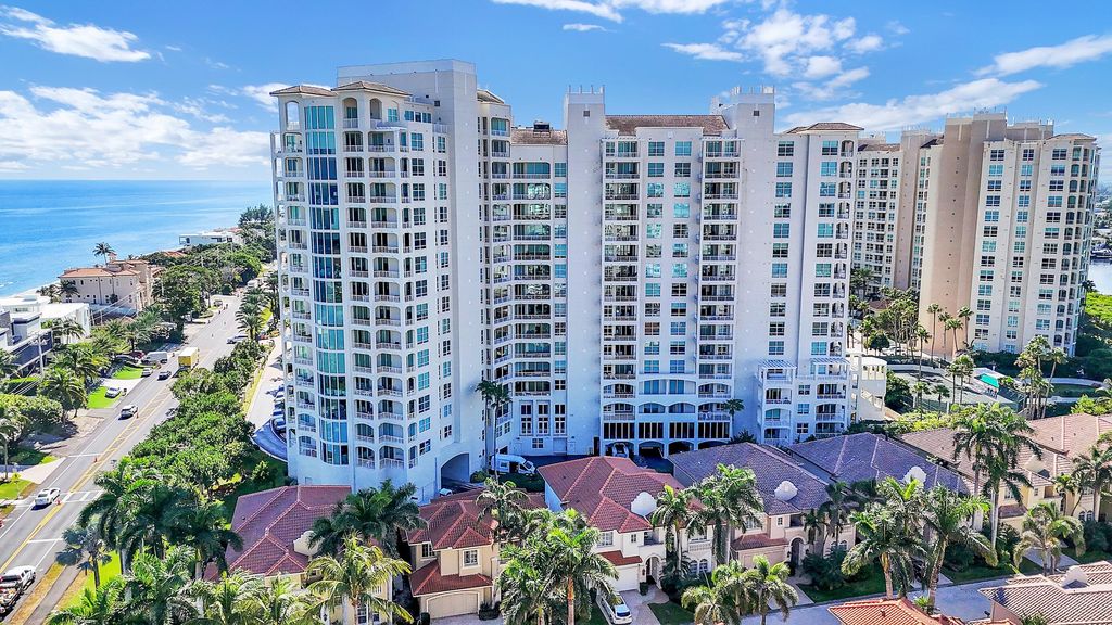 Photo of 3700 S Ocean Boulevard #608, Highland Beach, FL 33487 (MLS # R11146287)