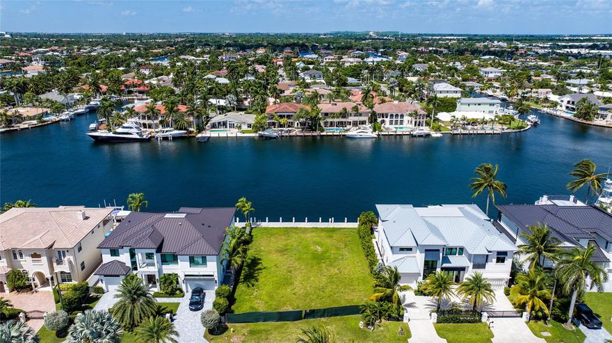 Truly extraordinary as one of Lighthouse Point’s most exceptional trophy lots with alluring and tranquil wide water views of Lake Placid. Sited on 80’+/- of deepwater waterfrontage, this is a rare opportunity to create the ultimate dream estate on famed Intracoastal Drive among other distinguished estates. Ideal for the boating enthusiast, this spectacular site features a 80'+/- concrete dock newly installed in 2020 just minutes to the Hillsboro Inlet.