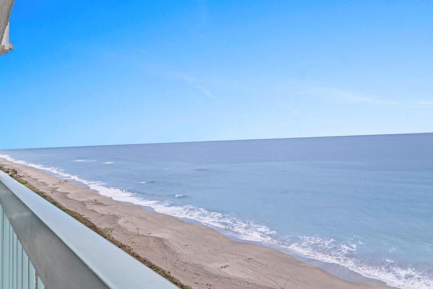 Try the beach life for the winter season! This is the perfect get away spot directly on the Atlantic ocean. Tastefully furnished with a light and airy interior featuring endless ocean views. The property features 2 pools, tennis/pickleball courts, private beach access, clubhouse, and social acitivties.  The kitchen is fully outfitted.  A bonus private sleeping alcove allows for extra guests.  Enjoy the ilsand life with shopping, dining and activities close by.