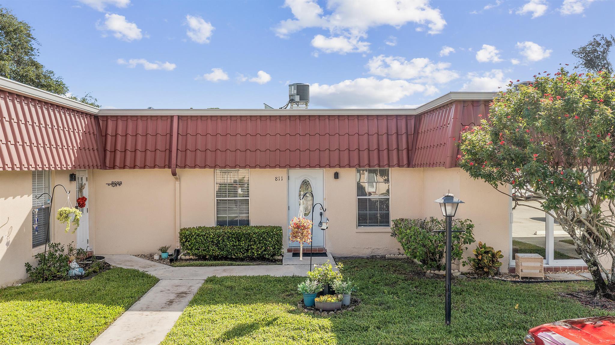 Beautiful 1-bedroom, 1-bath condo located in the desirable 55+ community of Covered Bridge in Lake Worth. This active adult community offers resort-style amenities including two heated swimming pools, tennis and pickleball courts, bocce ball, shuffleboard, billiards, library, walking trails, and a clubhouse with social activities and events. Cable and internet are included in the maintenance. The community is pet-friendly and conveniently located near shopping, dining, and major highways. Easy to show!
