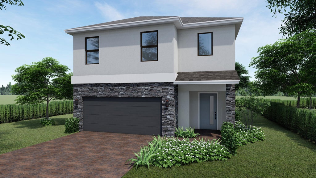 Photo of 5045 Petunia Way, Greenacres, FL 33463 (MLS # B26076314)