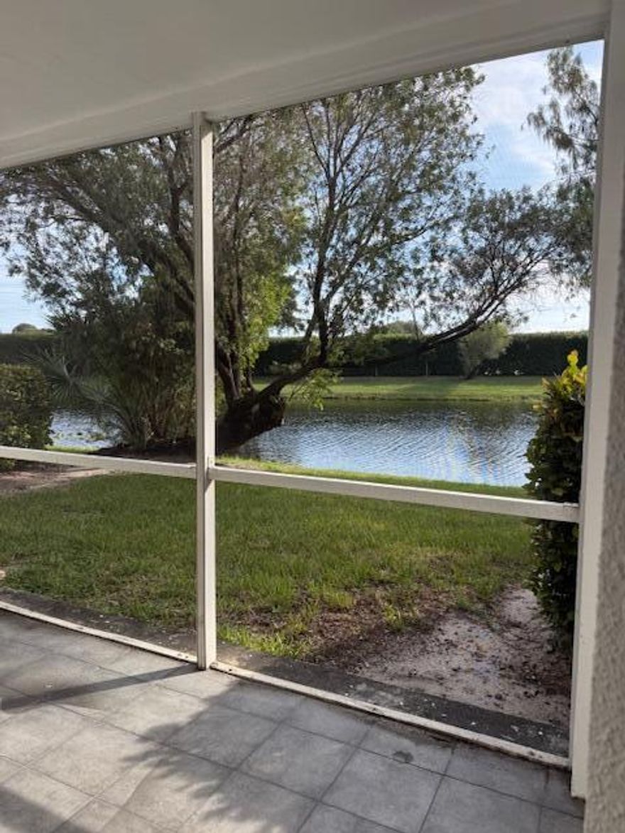 Location, Location, Location. Nice Community close to everything. 1 Bedroom, 1 Bath with Beautiful Lake View!!! Very Bright, Tile Floors, Screened Patio. Clubhouse with Community Room, Pool, Tennis Court & much More.