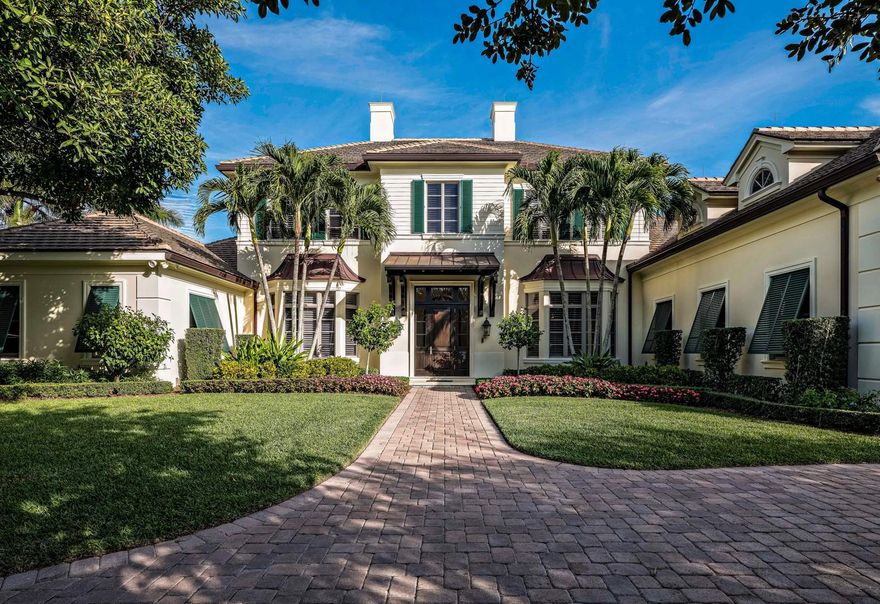 Private Beach access and pride of ownership prevail  in this spectacular home on over 1 acre, situated on  a  lushly landscaped slice of paradise.  The perfect lay out  featuring  6 bedrooms, 7 full and one half baths.  Detail and fine craftsmanship are  the hallmark of this Seminole Landing beauty. An  enchanting outdoor space with covered patio, screened summer kitchen and loggia, play area and over-sized pool and spa, all nestled in a tropical setting. A new  cabana bath with access from pool area allows for entertaining large groups.  If fishing is your passion, launch a kayak  or drop a line and enjoy Snook for dinner. A large 3 car air conditioned  garage, as well as golf cart garage add to the already ample storage. The full house generator and 5 A/C zones all make this home convenient and well thought out. Control 4 WiFi Smart home and 1500 gallon propane tank are just some of the additional amenities. Steps to the beach, private dock for fishing, a custom home with every amenity. Conveniently close to restaurants, first class shopping and of course the azure blue Atlantic, this house has it all.