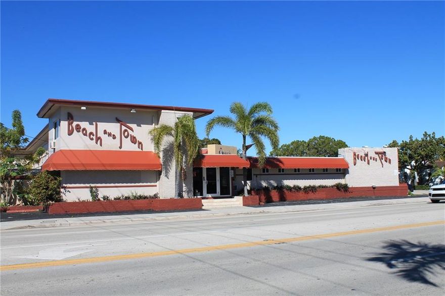 Beach and Town Motel and Resort is a two story, iconic motel located just a 5-minute walk away from Arts Park restaurants, shops, bars, clubs  and the beach  is five minutes away by car. Recently remodeled in 2009, Beach & Town Motel offers 30 tastefully decorated guest rooms, with virtually all of them surrounding the oversized swimming pool (largest swimming pool of any motel in Hollywood Florida). Guest rooms are well lit, clean, air conditioned and comfortable. Vending machines and Microwave are available in the pool area. The property was partially reroofed in 2019. Hurricane Impact windows were installed in 2015.  16% ROI Beach and Town Motel and Resort is a two story, iconic motel located just a 5-minute walk away from Arts Park restaurants, shops, bars, clubs  and the beach  is five minutes away by car. Recently remodeled in 2009