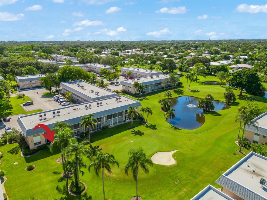 Beautifully remodeled first floor corner unit offering 2 bedrooms and 2 baths with stunning golf course views and breathtaking western sunsets. Located within a highly sought after 55+ community, residents enjoy access to an impressive array of amenities including a  golf course, pool, clubhouse, tennis, and shuffleboard courts. Conveniently situated in the charming Village of Tequesta, just minutes from pristine beaches, shopping, and top-rated restaurants. Come experience resort style living at its finest!