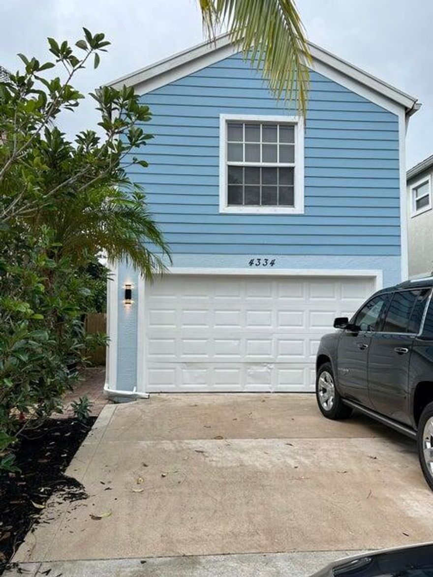 All-inclusive studio!  Rent includes utilities and internet! Fully furnished totally private, turnkey 1 room studio fully equipped with frig, conduction cooktop, microwave, bath and yard with possible use of space in garage.  Unit is separate from family who resides upstairs.  Use of large washer and dryer finish off this perfect suite! This unit is safe, completely private and near 95 for easy commute to Ft Laud or West Palm.  Just 2200.00 for first and security needed to move in! One person, no pets or smokers.  Candidate must have 700 credit score and proof of 38K income.