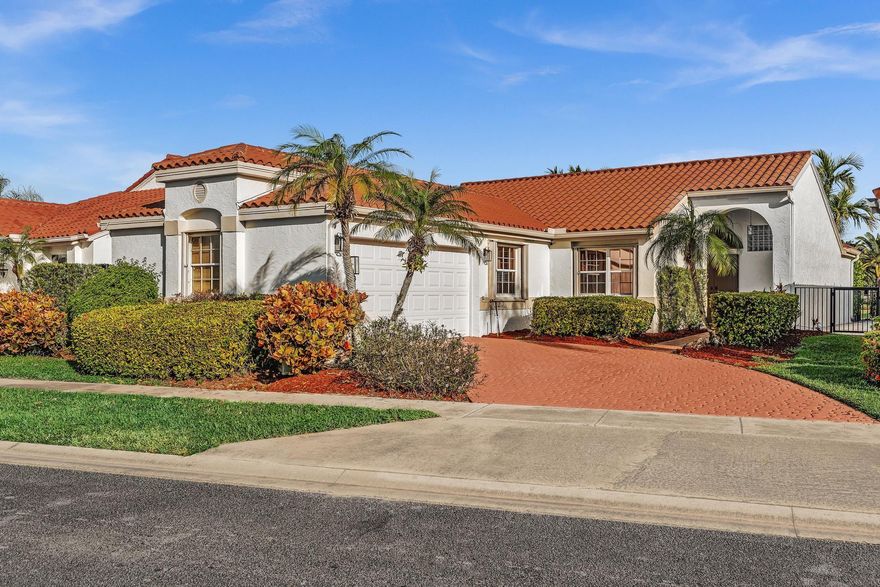 Fully remodeled floor-to-ceiling pool house in the heart of Boca, featuring a lake view. The house is equipped with nearly new appliances, a renovated kitchen and bathroom, a new water heater, a pool heater, and a saltwater pool. The AC was replaced in 2024, and the property also includes a new screen enclosure and fence, and the popcorn ceiling was removed. Located in a gated community, residents can enjoy two pools, pickleball and tennis courts, a clubhouse, an exercise room, and a basketball court. The HOA fee covers Hotwire TV and internet, landscaping, and house painting every seven years. The association has a substantial reserve. This community is conveniently situated close to the turnpike, hospitals, dining, and shopping.