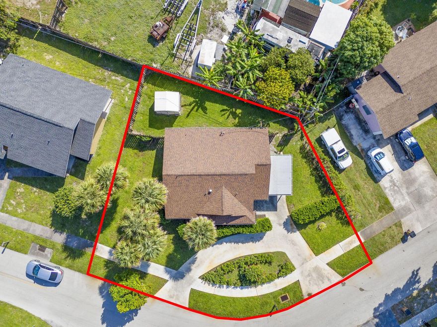 Charming Deerfield Beach Home, Fully Updated & No HOA!Welcome to this beautifully remodeled 3-bedroom, 2-bath single-family home that perfectly combines modern finishes with everyday functionality. Step inside to find a bright, open living space featuring wood-style flooring, fresh paint, and a gorgeous kitchen with newer stainless-steel appliances. A large laundry room provides additional storage and convenience, while the circular driveway and carport add great curb appeal and easy parking.Out back, you'll love the spacious fenced yard with a storage shed and plenty of room to add a lap pool--ideal for outdoor entertaining. The home offers peace of mind with numerous upgrades, including a newer roof (~2021), gutters (2022), complete impact windows throughout,