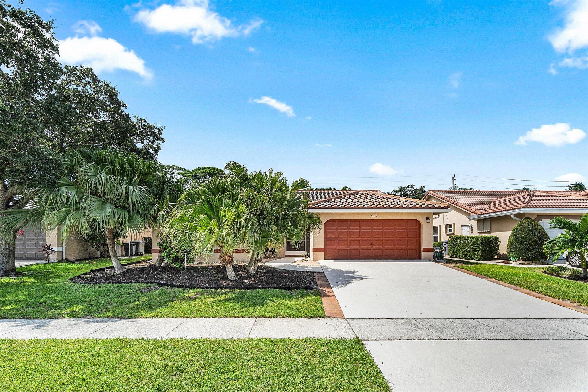 Available now in one of Central Boynton's most sought-after neighborhoods! This beautifully updated 3-bedroom, 2-bath pool home offers the perfect blend of style, comfort, and location. Step inside to a wide open floor plan centered around a chef's dream kitchen, fully remodeled with 42'' cabinets, new stainless steel appliances, and an oversized quartzite island--ideal for entertaining or everyday living. Enjoy peace of mind with a 2018 roof, newer A/C and water heater, and impact windows throughout. The large fenced-in backyard features a sparkling pool and plenty of green space for kids, pets, or weekend gatherings. HOA includes cable & fiber optic high speed internet, conveniently located just minutes from shopping, dining, and major highways, this home truly has it all!