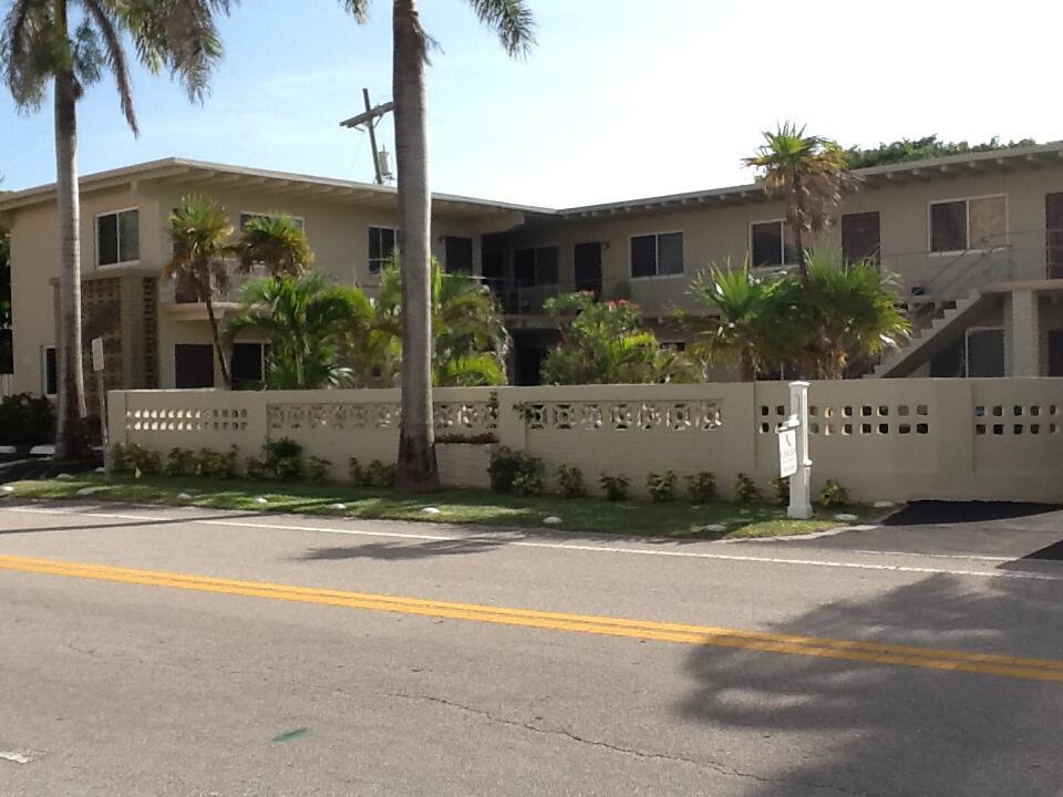If you love the beach this is the place for you!! Charming one bedroom unit in a 11 unit apartment building located in the quaint neighborhood of Palm Beach Shores on the southern most tip of Singer Island across from the beach. Close to the marina, shopping and restaurants. Shared laundry, shared grill and a pool on property. One parking space per unit. NO DOGS. Water & cable included!! Electric additional $85 per month.Must meet minimum requirements prior to scheduling a showing: Income must be 2x monthly rent & be with current employer for at least 4 months. Good current rental history & no evictions. Other units available.