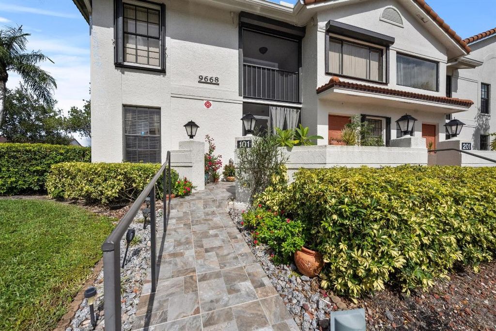 Photo of 9668 Sills Drive E #101, Boynton Beach, FL 33437 (MLS # R11110944)