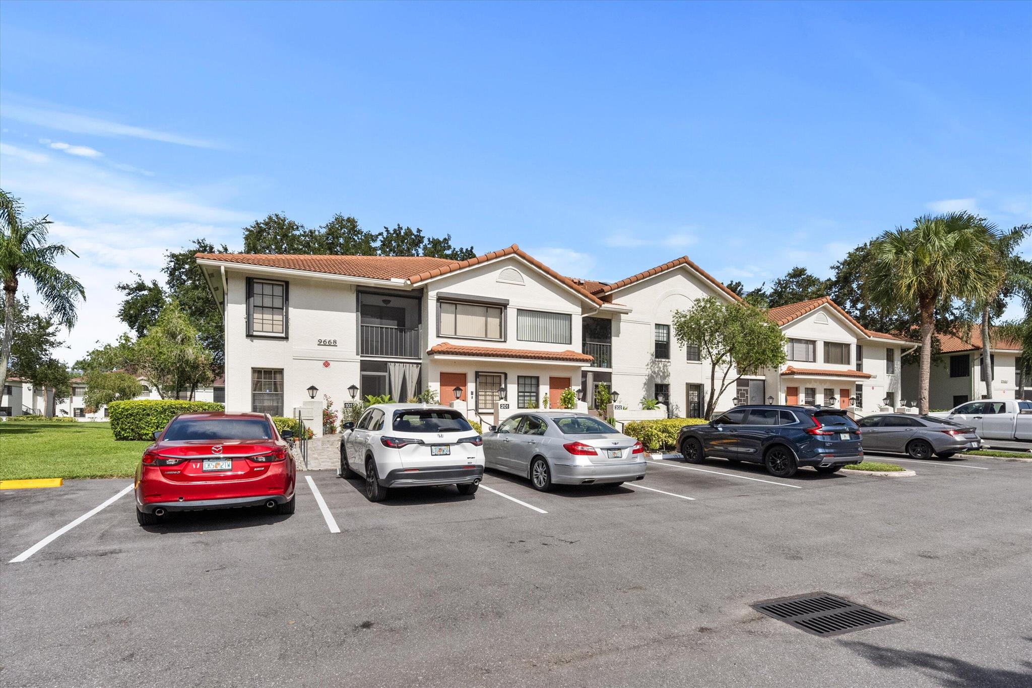 Welcome to Sun Valley East in Boynton Beach where you will find this cozy and well maintained 55+ ground floor waterfront corner unit. This split bedroom floor plan offers 2 bedrooms, 2 bathrooms with tile floors throughout and laminate flooring in bedrooms. Kitchen features include quartz countertops, 9'' deep stainless undermount sink, new appliances, and washer/dryer located in hall closet. Experience tranquility outdoors in the back yard with waterfront canal and garden views. Also, the convenience of being centrally located with I-95, turnpike, parks, beaches, shopping, and restaurants nearby can be enjoyed.