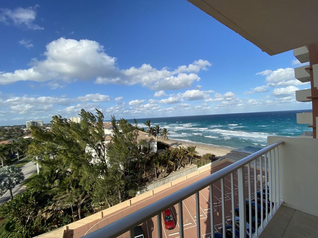 Photo of 4505 S Ocean Boulevard #702, Highland Beach, FL 33487 (MLS # R10812762)