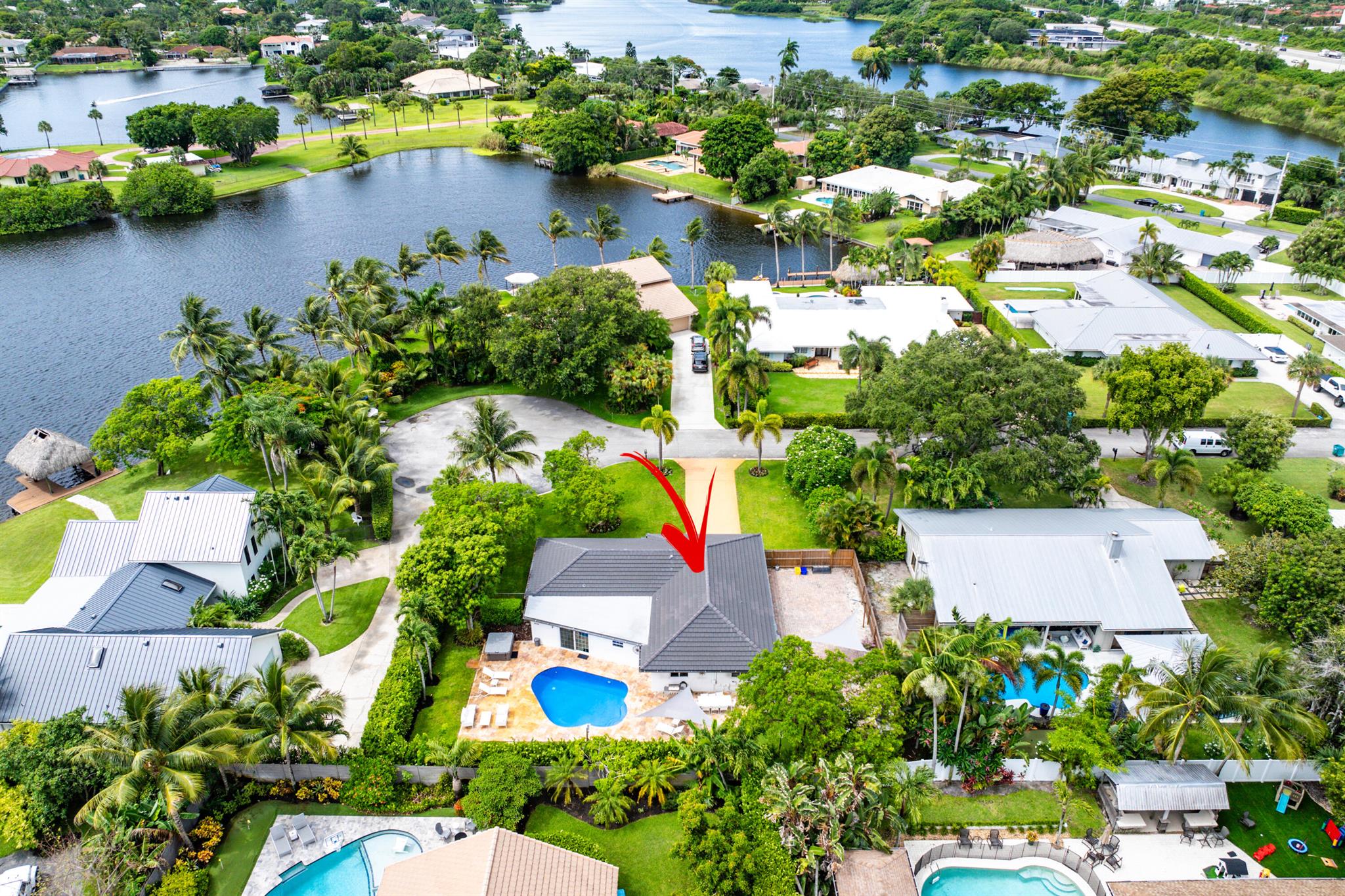 Oversized 0.30 Acre Private Lot | Lake EdenTucked away at the end of a quiet cul-de-sac in the highly sought-after Lake Eden neighborhood, this beautifully updated 4-bedroom, 2-bath home offers the perfect blend of privacy, space, and location. Situated on an expansive 0.30-acre lot, the property features a newly resurfaced pool, putting green, firepit, lush landscaping, and plenty of room to relax or entertain.Recent upgrades include a brand new roof, new A/C, tankless water heater, impact windows and a split floorplan ideal for families or guests. Just minutes from downtown Delray, world-class dining, shopping, and the beach--this is South Florida living at its finest.You have to see for yourself.
