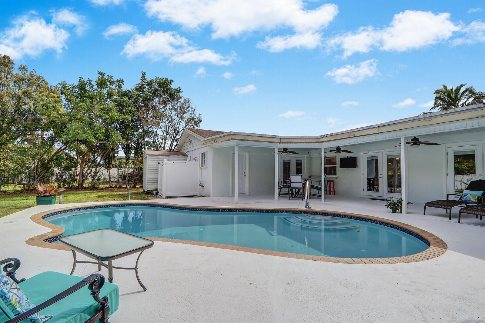 THIS AMAZING RENTAL IS ONLY AVAILABLE MAY THROUGH DECEMBER! Discover this ideal retreat in the heart of Jupiter! This immaculately renovated,3 BR, 2 BA, 2 car garage, single family home sits on a quiet street just a block away from a scenic dog path and preserve. Enjoy quick access to downtown restaurants, beaches and bars, creating an enticing and relaxing lifestyle. The spacious heated pool and private outdoor shower provide relaxation year round. (New screen over pool). Experience the best of Jupiter living in this meticulously crafted home.
