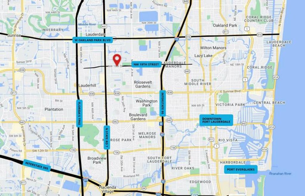 Photo of 1842 NW 38th Avenue, Lauderhill, FL 33311 (MLS # B26017422)