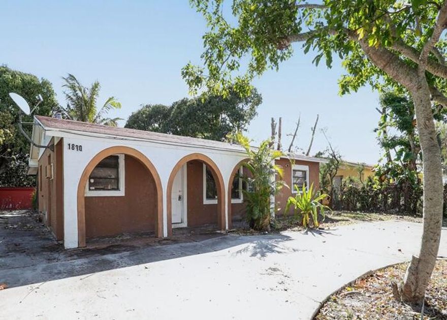 This 3 bed, 1 bath ranch home is your perfect opportunity for a first home or income earner. The open layout offers a living room, and an eat in kitchen. Home sits on a large, fenced lot with a covered front porch and rear patio. Updates and renovations are needed to restore this gem. Property is sold as-is with NO property disclosure or inspection reports, NO HOA. Make this your next project.