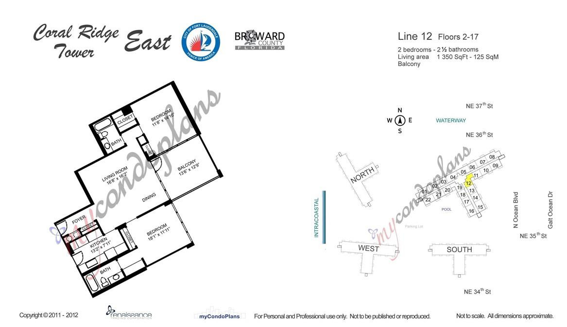 CORAL RIDGE TOWERS EAST - Residential