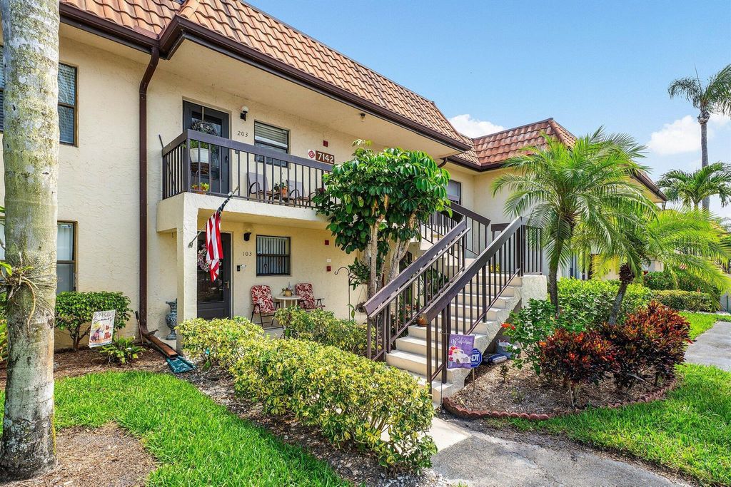 Photo of 7142 Golf Colony Court #203, Lake Worth, FL 33467 (MLS # R11105890)