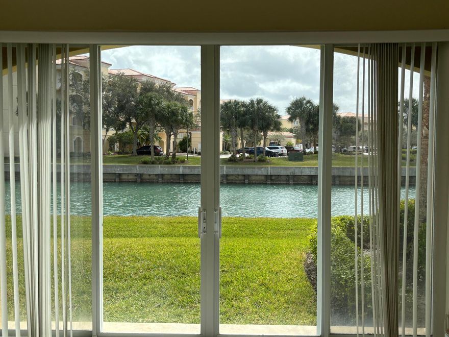 Unfurnished Condo across from Pool and Amenities in Harbour Isle East. All tile floors.
Water view of boats leaving the Marina.