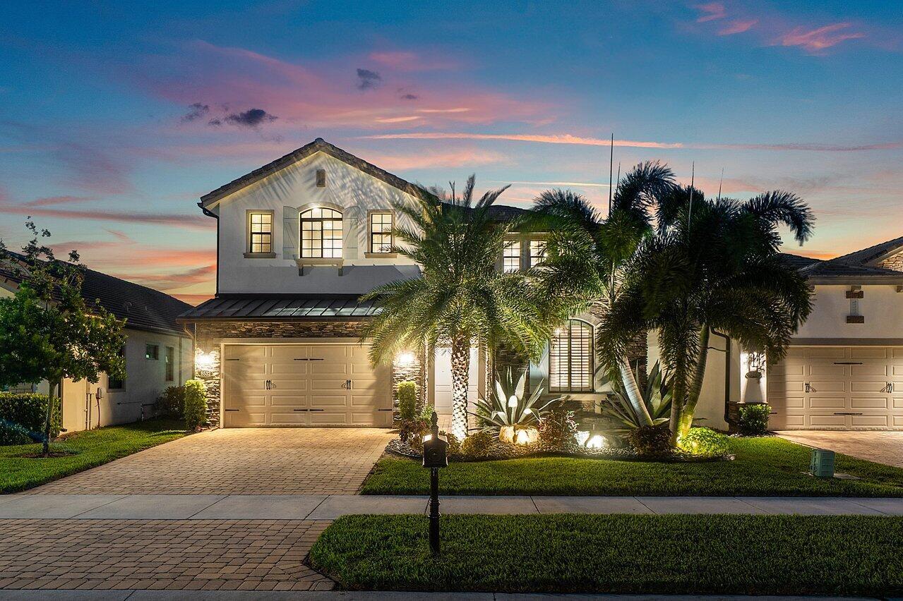 Welcome to your dream home in the prestigious gated community of Palm Meadows! This stunning 4-bedroom, 4-full-bath, 1-half-bath residence boasts an open floor plan designed for modern living and effortless entertaining. Spanning 3211 sq ft, this home features high-end finishes, abundant natural light, and seamless indoor-outdoor flow. The gourmet kitchen is equipped with premium natural gas appliances, perfect for culinary enthusiasts. Each spacious bedroom offers privacy and comfort, with en-suite bathrooms for ultimate convenience. Step outside to a backyard oasis with a natural gas hookup, ready for your custom BBQ or outdoor kitchen--ideal for al fresco dining and gatherings. Located in the exclusive Palm Meadows community, enjoy security, tranquility, and access to top-tier amenities