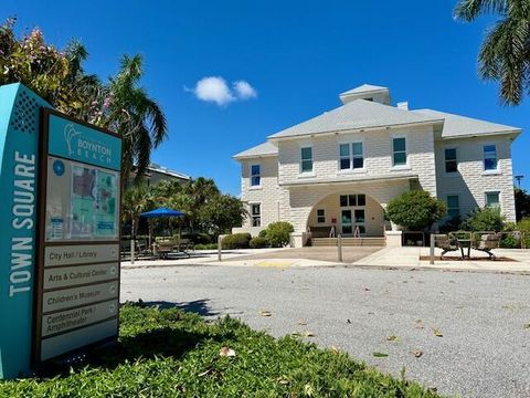 A home in Boynton Beach