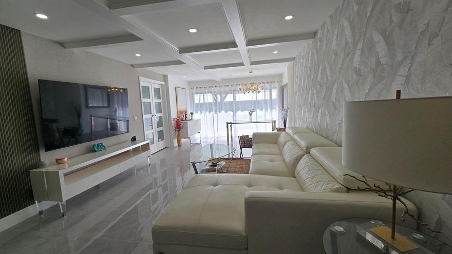 This totally remodeled 2 bedrooms 2 baths condo is located in the very active 55+ Golf Community of Leisureville Golfview U3. In Boynton Beach. As a golfer here you play free of charge to your heart's content and if golfing is not your game there are (3) gorgeous Club Houses with pools and many other amenities that would keep you and your family occupied for most of the day. This absolutely gorgeous condo has been completely renovated with luxurious and modern decor featuring hurricane impact doors and windows for added safety and security.