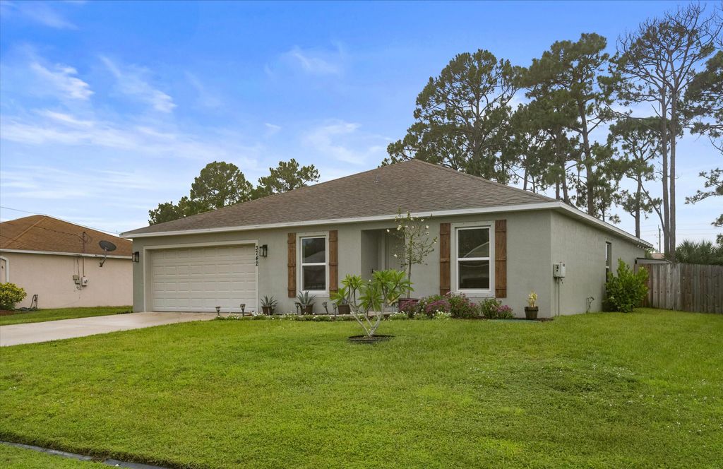 Photo of 3742 SW Kistler Street, Port Saint Lucie, FL 34953 (MLS # R11116827)