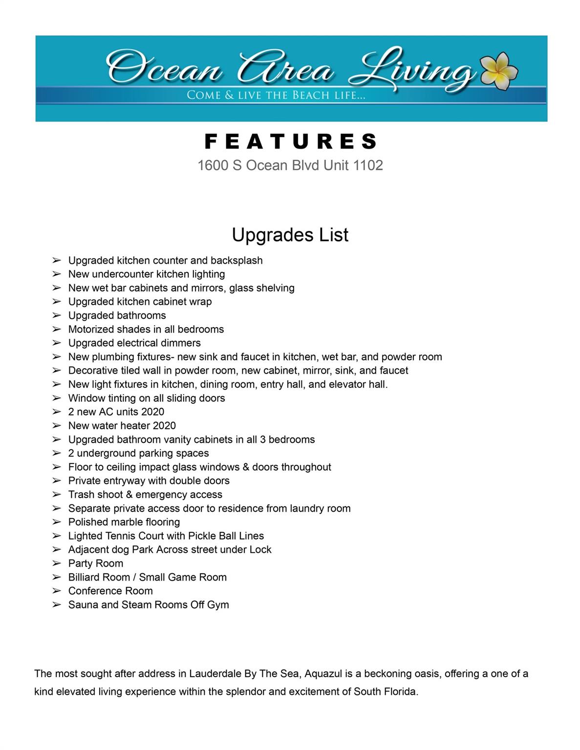 Aquazul - Residential