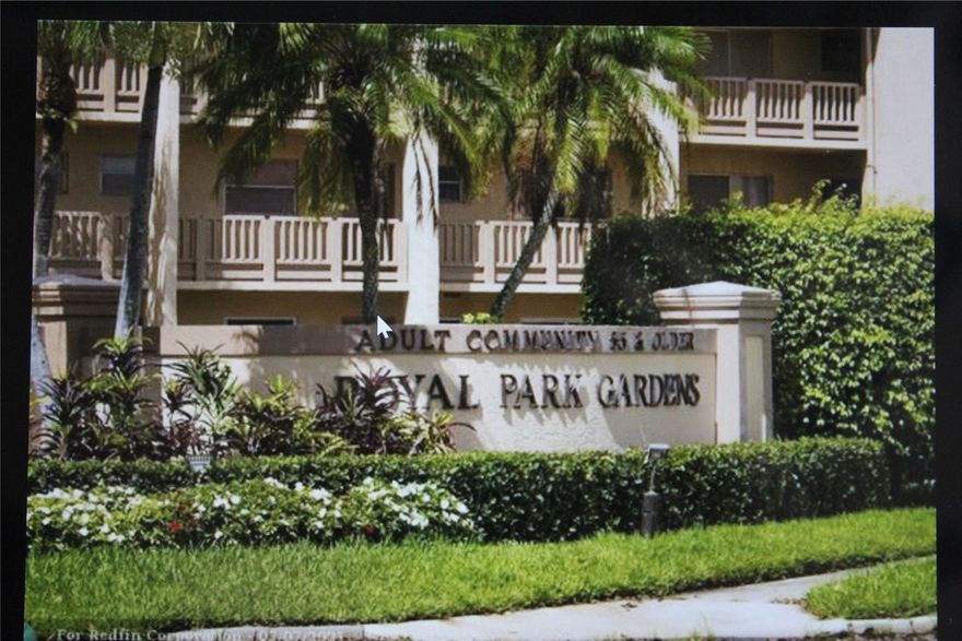 This 1/1.5 unit has tremendous potential, but needs a complete remodel and is being sold "AS-IS" - Perfect for someone who wants every detail to be their own - Spacious rooms with enclosed balcony - This unit is close to the Elevator, Laundry Room, Card Room and includes 1 Private Parking Space - Desirable 55+ community with lots of amenities, greenery, guest parking and outdoor community space for an owner with an active lifestyle - The amenities include picnic/barbeque area, pool, card room, club house, shuffleboard and much more!!