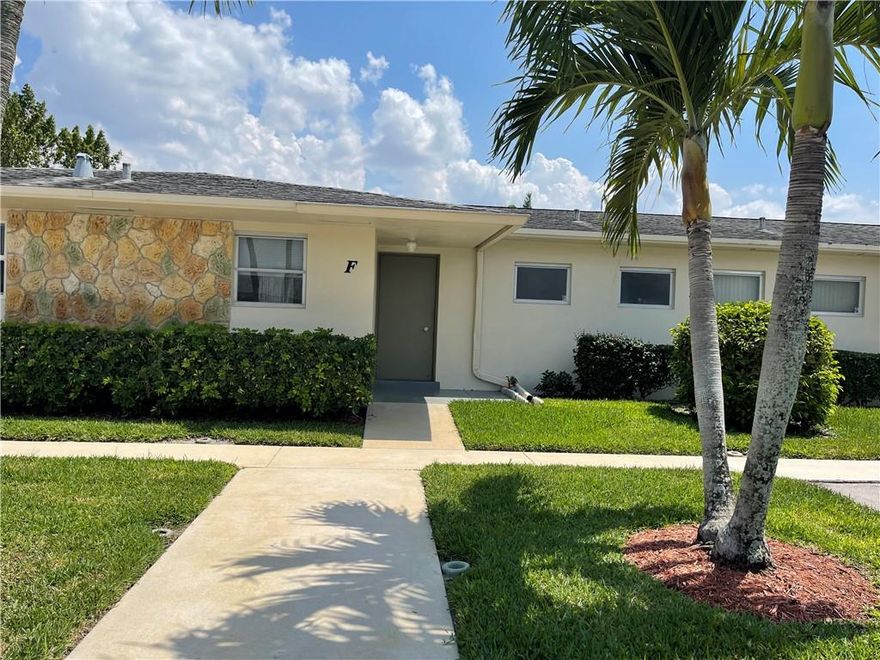 Just lowered the price to $120,000. One of the lowest for 1 bed 1-1/2 bath with no upcoming assessments!Welcome to this beautiful well maintained Crestwood Villa! This is a 1 bedroom light and bright unit has 1 1/2 bathrooms! It has tile floors throughout, a perfect all-year around Florida Room with additional storage. This unit is just a short walk to the clubhouse. The community offers a pool, fitness center, billiards, card room, shuffleboard and more. This home is conveniently located to lots of shopping, dining and medical centers.This development NO LONGER requires minimum income requirements and there is NO MINIMUM DOWN PAYMENT requirement.