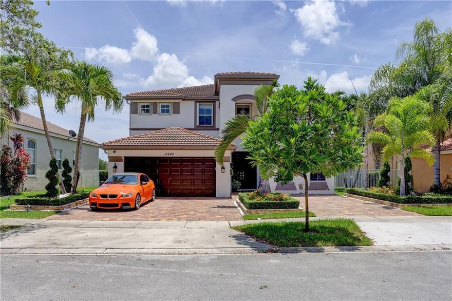 Welcome to this stunning home in the sought-after community of Riviera Isles. This homes features a brand new modern kitchen with top of the line stainless steel appliances including a built-in icemaker, beautiful quartz countertops, and a walk-in pantry. Interior features include, new modern floors throughout, a custom bar, custom closet built-ins, and a water softener to name a few. Relax and entertain by the pool and spa overlooking the beautiful lake. Exterior features include newly done landscaping and driveway adding additional parking, and accordion hurricane shutters. The community features a clubhouse with a pool, spa, fitness center, and basketball/tennis courts. Come see this home before it sells fast. Don't miss the chance to make this your dream home.