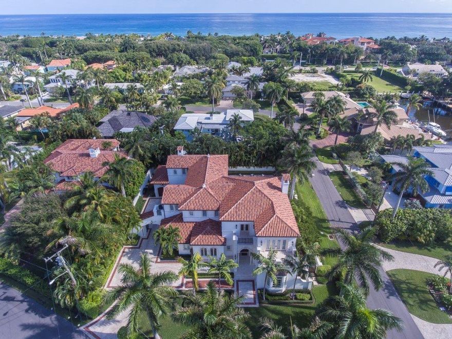 Mastering a mix of classic style and fresh, light ease, this impressive European-inspired showplace by award-winning architect Randall Stofft is beautifully landscaped on an expansive corner property in a desirable beachside neighborhood. Designed for comfortably elegant living in luxe refinement, the stunning interiors open to the resort-like pool terrace and fire-lit loggia with summer kitchen.  The information herein is deemed reliable and subject to errors, omissions or changes without notice.  The information has been derived from architectural plans or county records. Buyer should verify all measurements DISCLAIMER: The written and verbal information provided including but not limited to prices, measurements, square footages, lot sizes, calculations and statistics have been obtained and conveyed from third parties such as the applicable Multiple Listing Service, public records as well as other sources. All information including that produced by the Sellers or Listing Company are subject to errors, omissions or changes without notice and should be independently verified by any prospect for the purchase of a Property.  The Sellers and Listing Company expressly disclaim any warranty or representation regarding all information.  Prospective purchasers' use of this or any written and verbal information is acknowledgement of this disclaimer and that Prospects shall perform their own due diligence.  Prospective purchasers shall not rely on any written or verbal information provided when entering a contract for sale and purchase.  Some affiliations may not be applicable to certain geographic areas. If your property is currently listed, please do not consider this a solicitation. In the event a Buyer defaults, no commission will be paid to either Broker on the Deposits retained by the Seller.  "No Commissions Paid until Title Passes."  Copyright 2017 Listing Company. All Rights Reserved