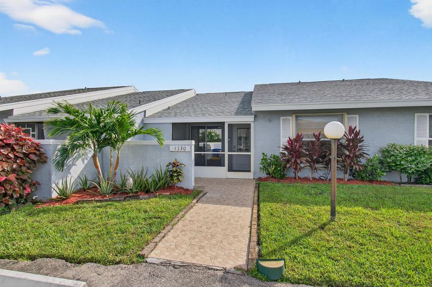Beautifully renovated with 1,419 sqft under air!  Such a great location near restaurants, shopping & all that South Florida has to offer. Zero maintenance as lawn care is included in your HOA fee as well as cable & internet. Beautiful neighborhood pool. This is a chance to be truly comfortable in a great and safe area at an affordable price. Immediate showings available! Open house Sunday November 2, 12-3PM